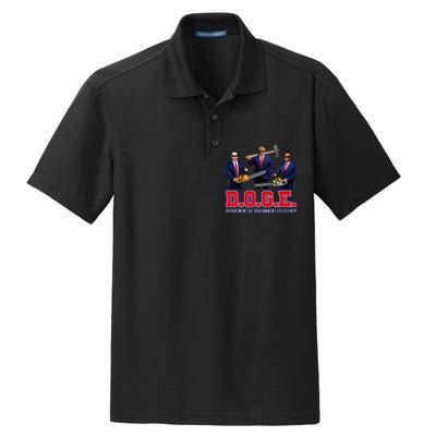 D.O.G.E. Department Of Government Efficiency Dry Zone Grid Polo