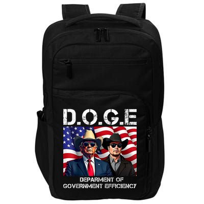 D.O.G.E Department Of Government Efficiency Impact Tech Backpack