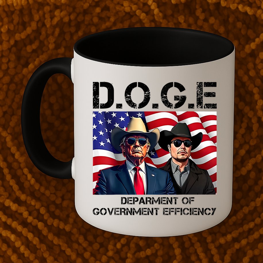 D.O.G.E Department Of Government Efficiency Mug