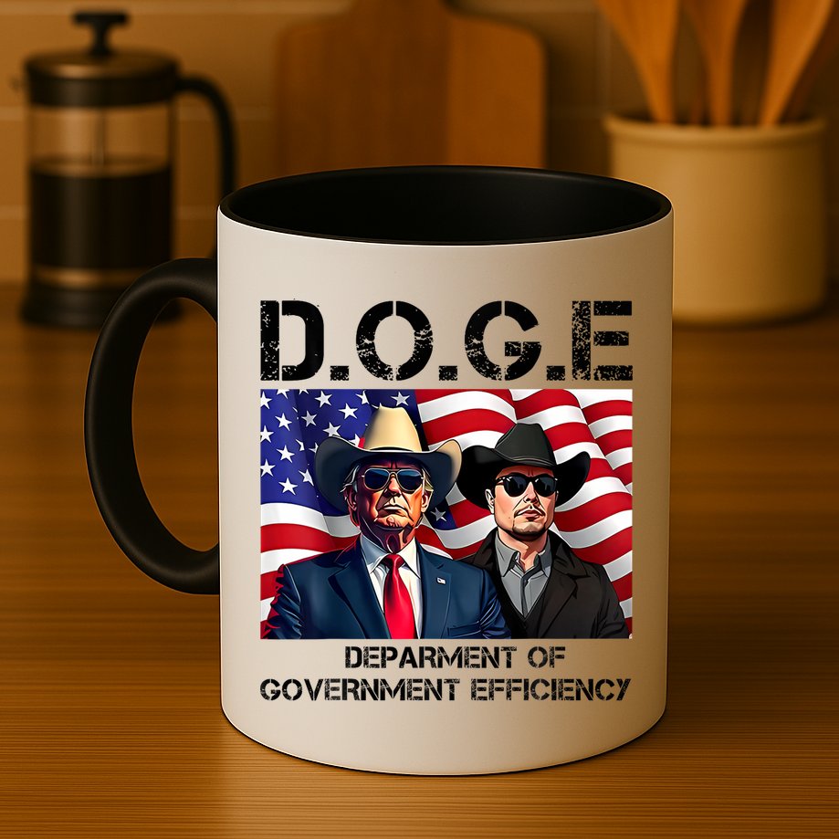 D.O.G.E Department Of Government Efficiency Mug