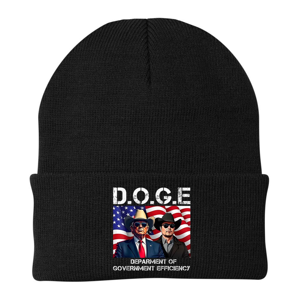 D.O.G.E Department Of Government Efficiency Beanie