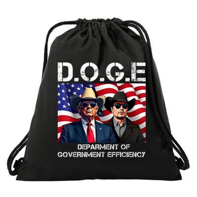 D.O.G.E Department Of Government Efficiency Drawstring Bag