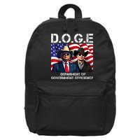 D.O.G.E Department Of Government Efficiency 16 in Basic Backpack