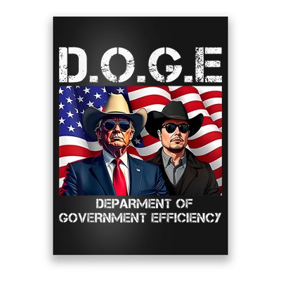 D.O.G.E Department Of Government Efficiency Poster