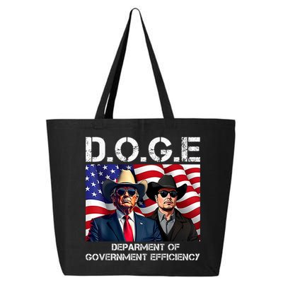 D.O.G.E Department Of Government Efficiency 25L Jumbo Tote