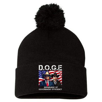 D.O.G.E Department Of Government Efficiency Pom Pom 12in Knit Beanie