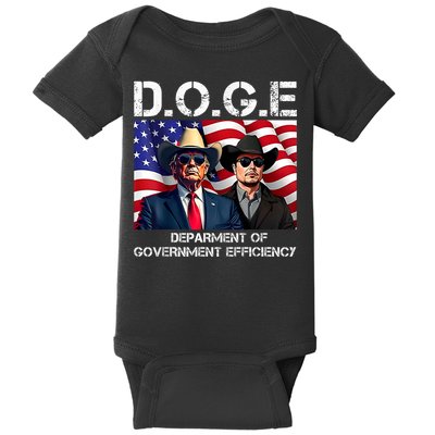 D.O.G.E Department Of Government Efficiency Baby Bodysuit