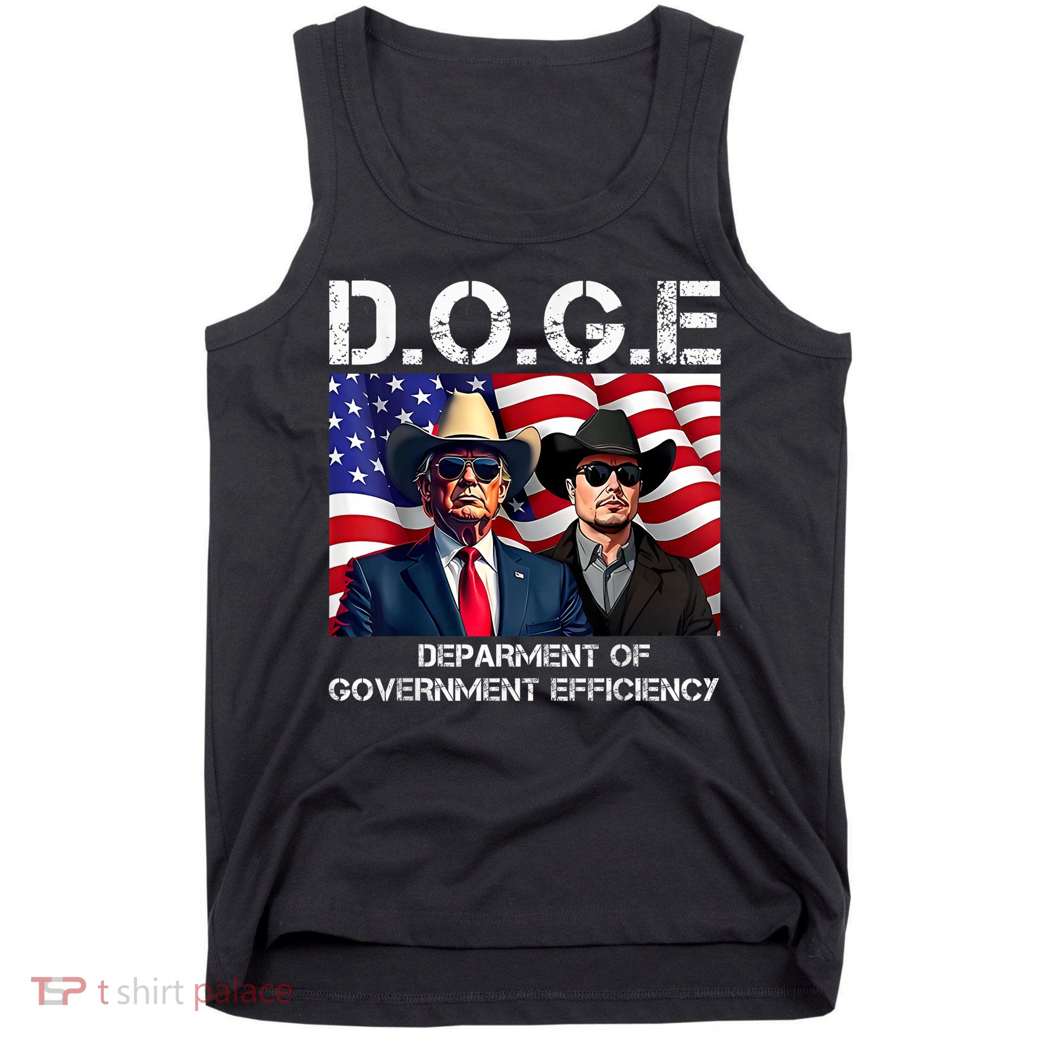 D.O.G.E Department Of Government Efficiency Tank Top