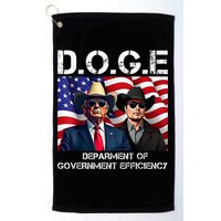 D.O.G.E Department Of Government Efficiency Golf Towel
