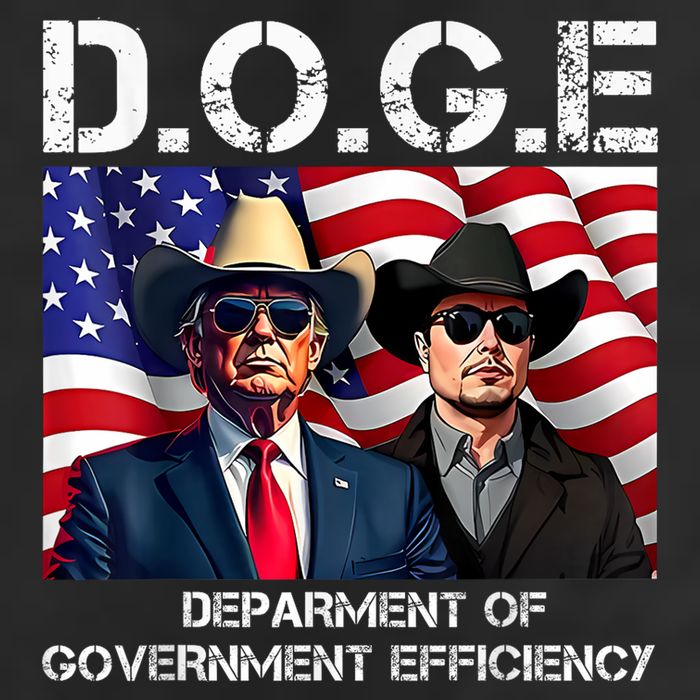 D.O.G.E Department Of Government Efficiency Golf Towel