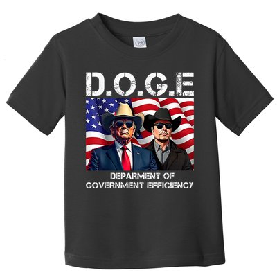 D.O.G.E Department Of Government Efficiency Toddler T-Shirt