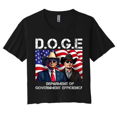 D.O.G.E Department Of Government Efficiency Crop Top