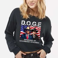 D.O.G.E Department Of Government Efficiency Cropped Pullover Crew