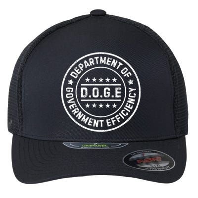 D.O.G.E Department Of Government Efficiency Doge Flexfit Unipanel Trucker Cap