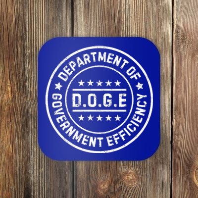 D.O.G.E Department Of Government Efficiency Doge Coaster