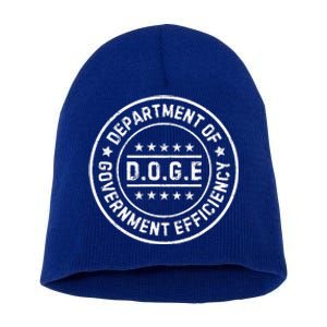 D.O.G.E Department Of Government Efficiency Doge Short Acrylic Beanie