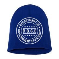 D.O.G.E Department Of Government Efficiency Doge Short Acrylic Beanie