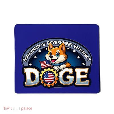Doge Department Of Government Efficiency Mousepad