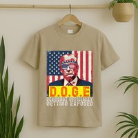 Doge Democrat Officially Getting Exposed Trump 2025 T-Shirt