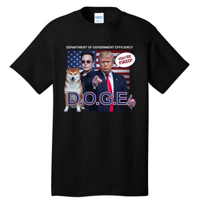 Doge Department Of Government Efficiency Tall T-Shirt