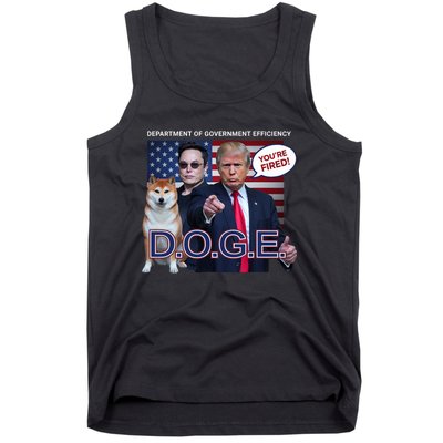 Doge Department Of Government Efficiency Tank Top