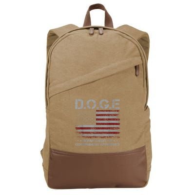 Doge Department Of Government Efficiency  Doge Cotton Canvas Backpack