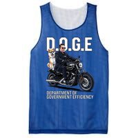 Doge Department Of Government Efficiency Shiba Inu Dog Biker Mesh Reversible Basketball Jersey Tank