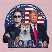 Doge Department Of Government Efficiency 25L Jumbo Tote