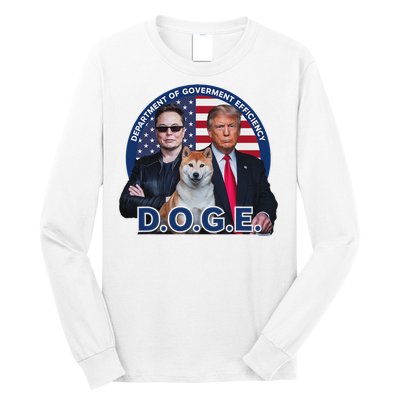 Doge Department Of Government Efficiency Long Sleeve Shirt