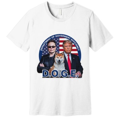 Doge Department Of Government Efficiency Premium T-Shirt