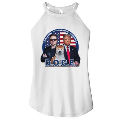 Doge Department Of Government Efficiency Women's Perfect Tri Rocker Tank
