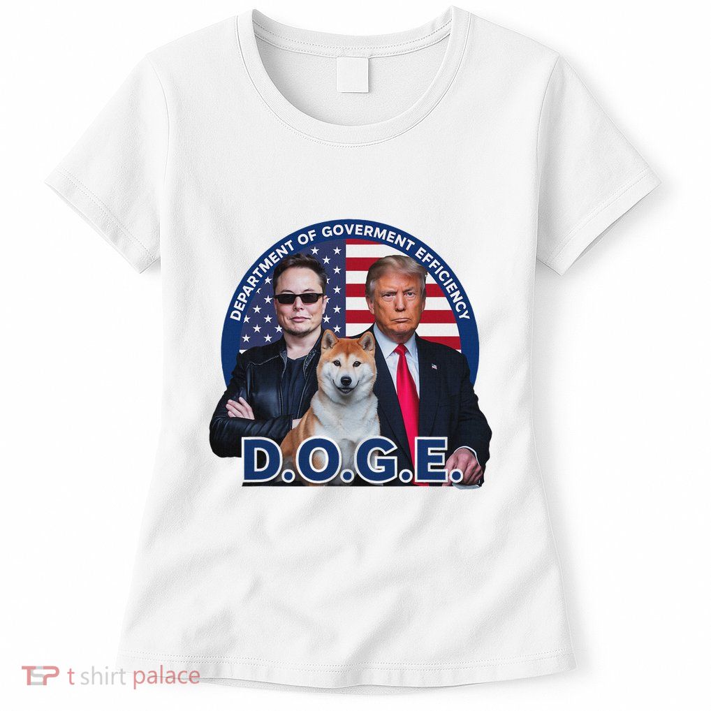 Doge Department Of Government Efficiency Womens T-Shirt