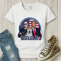 Doge Department Of Government Efficiency Womens T-Shirt