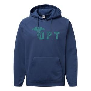 DPT Doctor Of Physical Therapy Student Therapist Gift Performance Fleece Hoodie