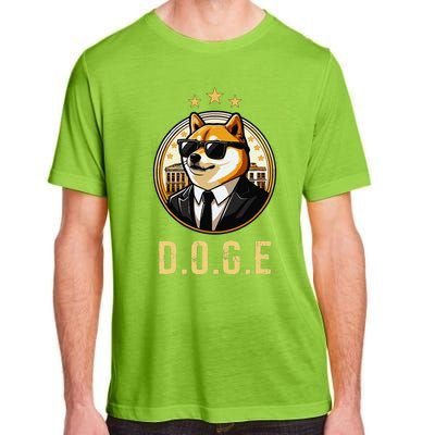 D.O.G.E Department Of Government Efficiency Doge Trump Adult ChromaSoft Performance T-Shirt