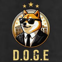 D.O.G.E Department Of Government Efficiency Doge Trump 7 Panel Mesh Trucker Snapback Hat