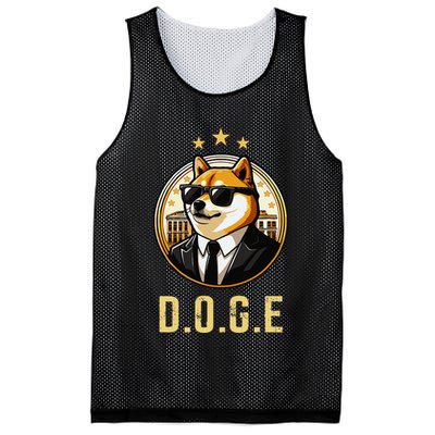 D.O.G.E Department Of Government Efficiency Doge Trump Mesh Reversible Basketball Jersey Tank