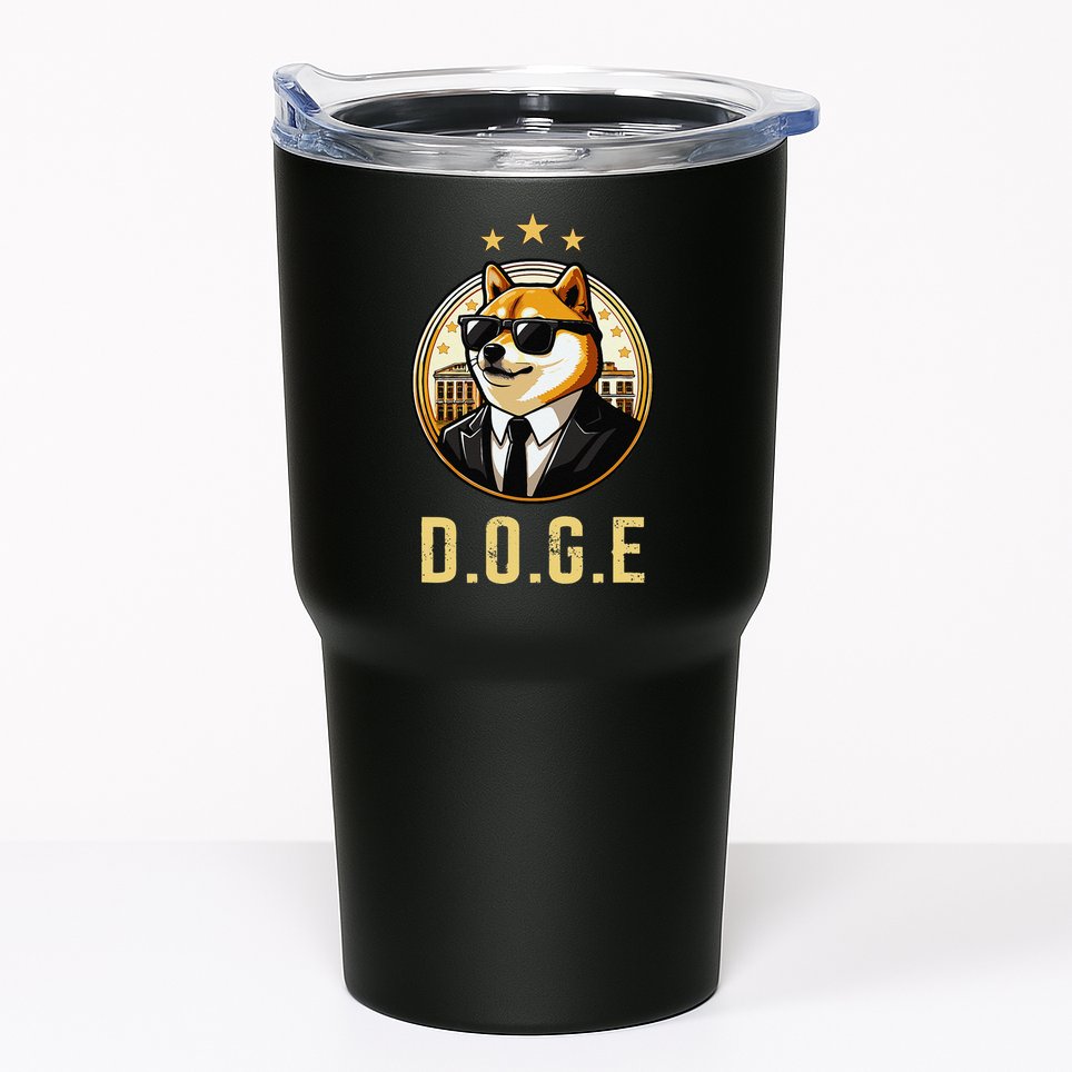 D.O.G.E Department Of Government Efficiency Doge Trump Tumbler