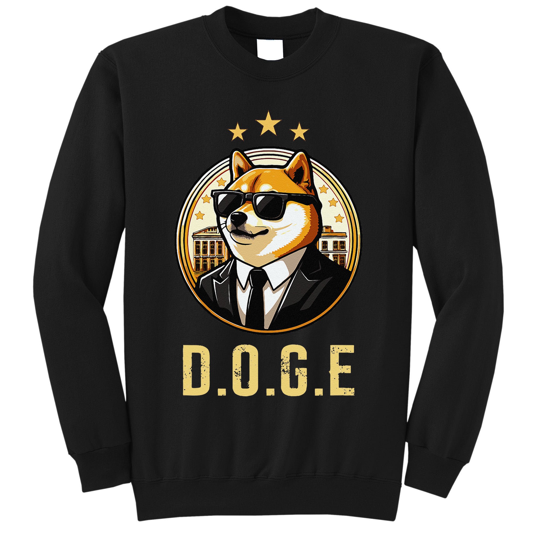 D.O.G.E Department Of Government Efficiency Doge Trump Tall Sweatshirt