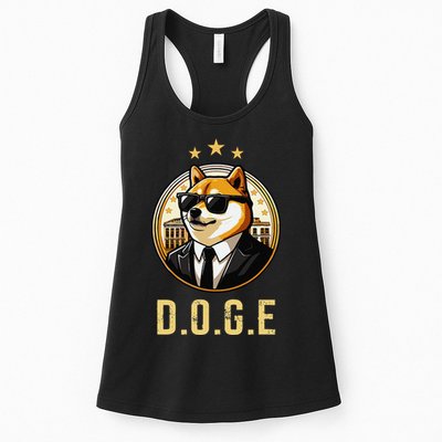 D.O.G.E Department Of Government Efficiency Doge Trump Womens Tank Top