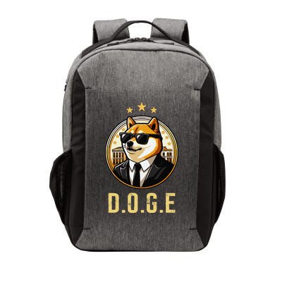 D.O.G.E Department Of Government Efficiency Doge Trump Vector Backpack