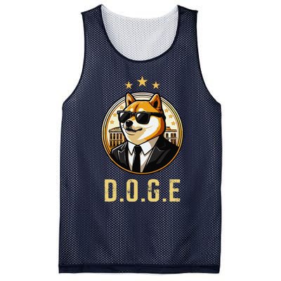 D.O.G.E Department Of Government Efficiency Doge Trump Mesh Reversible Basketball Jersey Tank