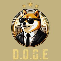 D.O.G.E Department Of Government Efficiency Doge Trump Cooling Performance Crew T-Shirt
