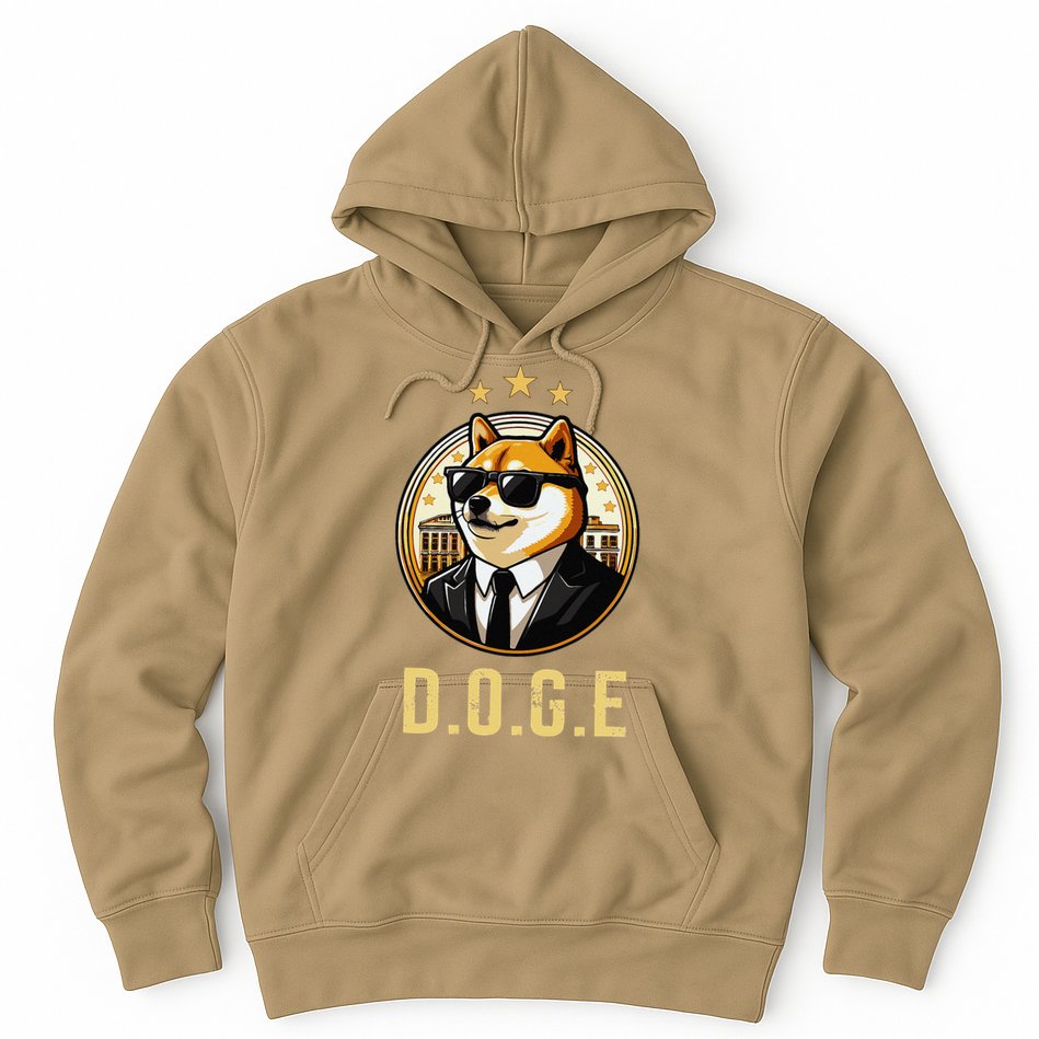 D.O.G.E Department Of Government Efficiency Doge Trump Hoodie