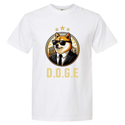 D.O.G.E Department Of Government Efficiency Doge Trump Garment-Dyed Heavyweight T-Shirt