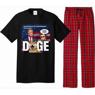 Doge Department Of Government Efficiency YouRe Fired Trump Pajama Set