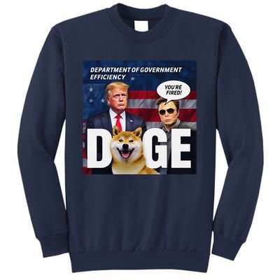 Doge Department Of Government Efficiency YouRe Fired Trump Sweatshirt