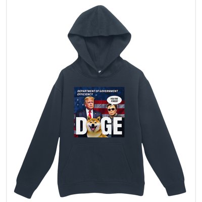 Doge Department Of Government Efficiency YouRe Fired Trump Urban Pullover Hoodie