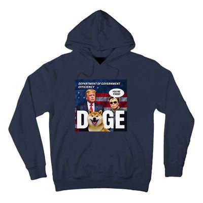 Doge Department Of Government Efficiency YouRe Fired Trump Tall Hoodie