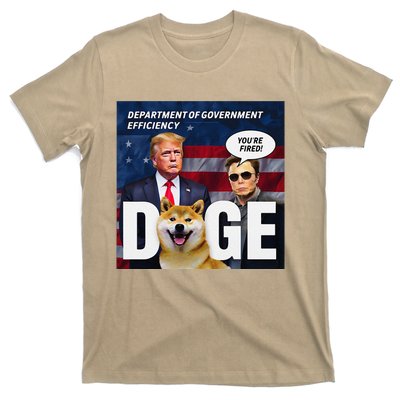 Doge Department Of Government Efficiency YouRe Fired Trump T-Shirt